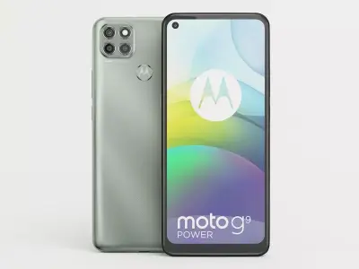 Motorola Moto G9 Power Green 3D model