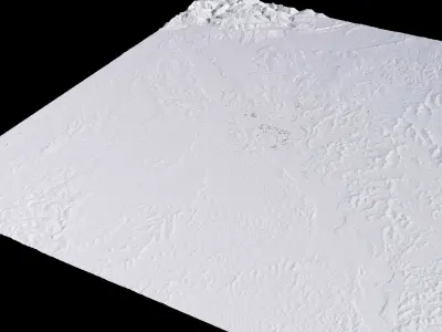 Mianyang China City Landscape 3D Model 3D model