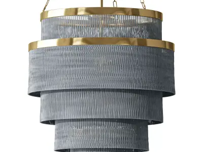 Aloha Fringe Chandelier 3D model