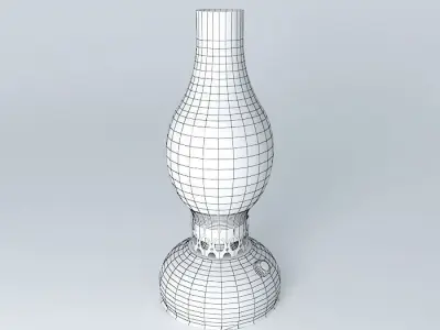 oil lamp Free 3D model
