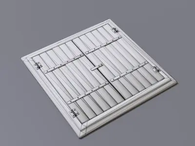 Trap Pitfall Low-poly 3D model