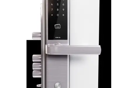 Large Digital Door Lock 3D model Code YDM3168 Low-poly 3D Low-poly 3D model