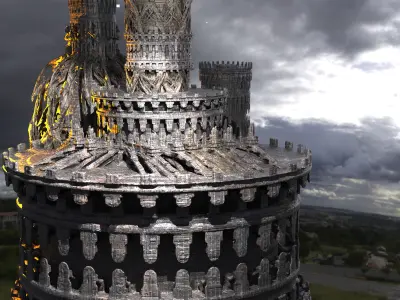 Ragnar Kings Tower  3D model