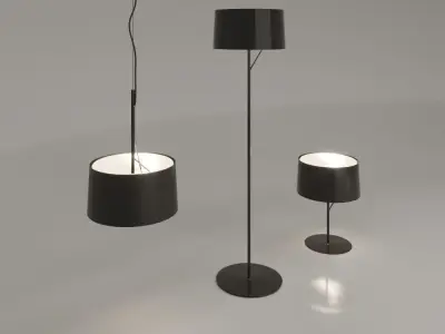 Lamp PACK - Metalarte EDA M P T  3D model