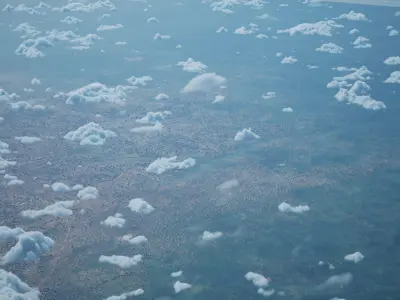 Benin City Nigeria City Landscape 3D Model 3D model