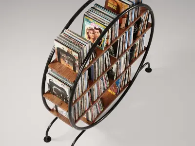 Vinyl Storage No53 3D model