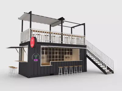 Container Bar 1 3D model