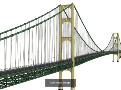 Bridge collection 3D Model Pack