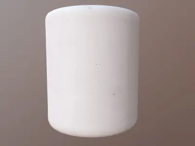 PBR Scanned Brushed Discolored Concrete Texture