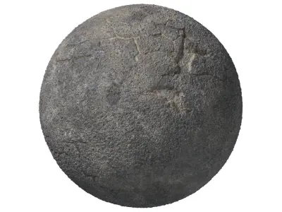 Large area seamless damaged asphalt texture Texture