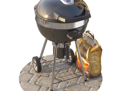 Napoleon Pro Charcoal 3D model