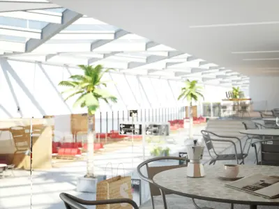  Airport Departures Lounge 