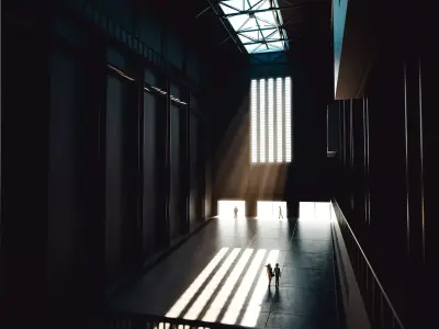 Tate Modern Hall rr 3D model