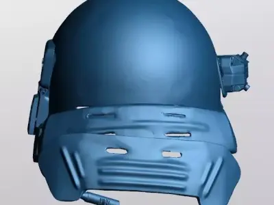 USCM Helmet Files 3D print model