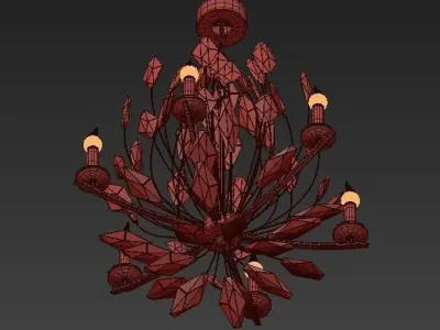 Crystal Pineapple 6 3D model