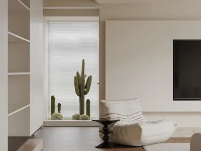 apartment interior scenes     3D model 20