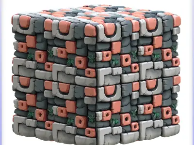 Stylized Wall Seamless Texture Texture 81