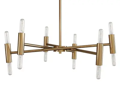 Ezra Chandelier Low-poly 3D model