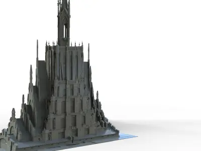 Tower of ascension 3D model