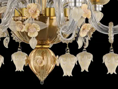 MD 89268-6 Osgona Chandelier 3D model