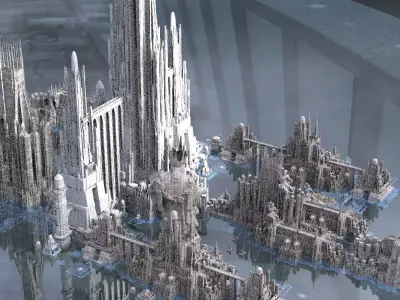 Zeus Halls of Everafter Complete Kit bash  3D model