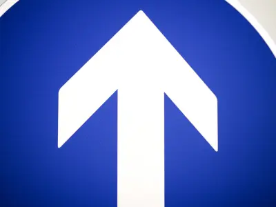 Road sign set 3D model