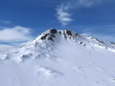 Snow Mountain 11 Low-poly 3D model