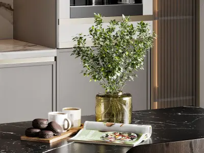 Kitchen 02 3D model buy