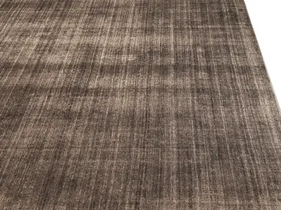 Carpet set 9135 - Hand-knotted Wool Brown Rug - 5k 3D model