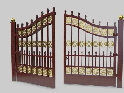 Ferforge Gate 3D model