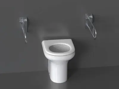 WC48 Toilet 3D model