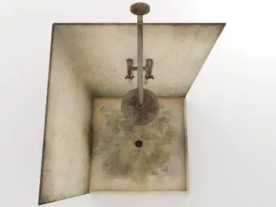 Dirty Shower 3D model