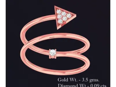 Women Ring 3D print model