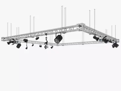 Light Truss 3 3D model