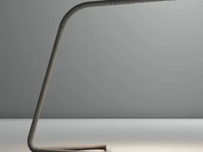 IKEA HARTE BLACK WORK TABLE LAMP 3D model