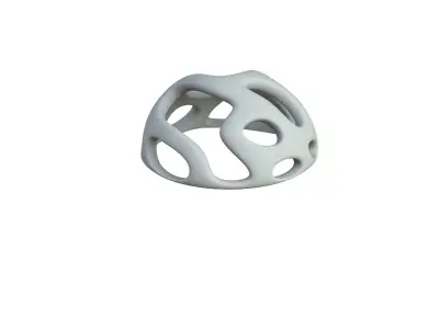 SciFi Cube Object No 45843 Low Poly Shape Low-poly 3D model