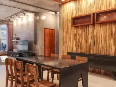 Conduit Living Room 3D model