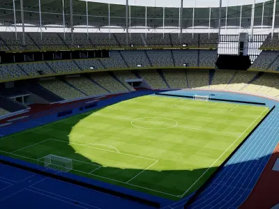 Bukit Jalil National Stadium - Kuala Lumpur - Malaysia 3D model