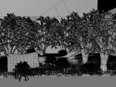 forest jungle evee 3D model