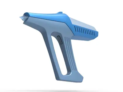 Pistol of Traybors henchmen from Buck Rogers in the 25th Century 3D print model