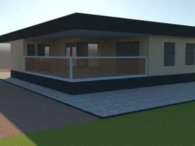 little house 3D print model