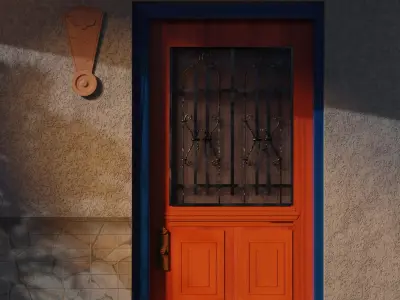 doors Low-poly 3D model purchase
