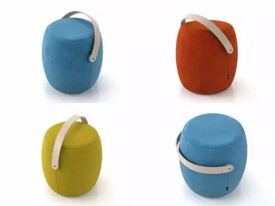 Carry On stool 3D model