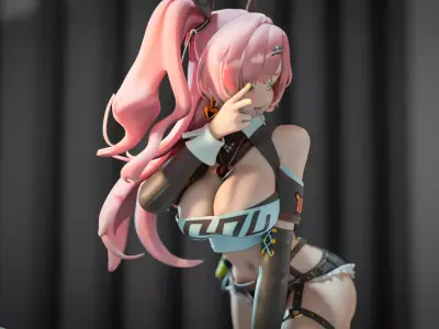 Zero Zone - Nicole Demara Static 3D model