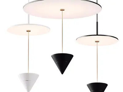 Karman Stralunata Pendant Lamp 3D model