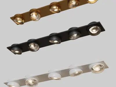 Ceiling lights package over 30 lights  3D model