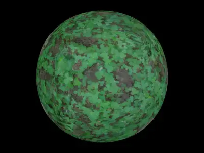 Clover grass 3D model