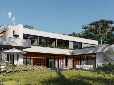 Aspen House in lumion 3D model