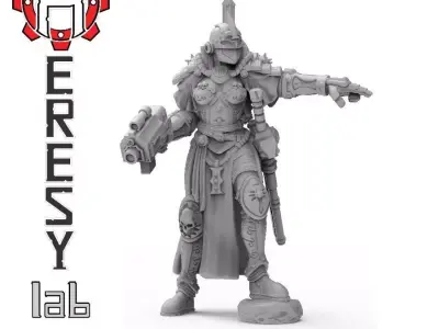 Inquisitor Hagmar 3D print model