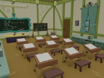 Ponyville Schoolhouse 3D model